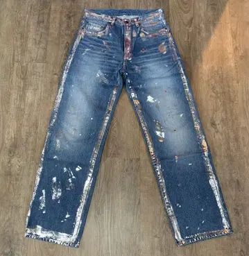 KHOKI 24SS Silver printed pants 사이즈 2