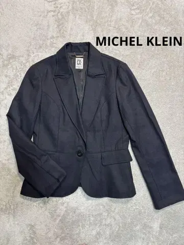 a124 MICHEL KLEIN 테일러드 자켓 성인 블랙 (40)