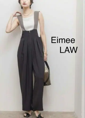새상품급 Eimee LAW 턱 릴랙스 살로펫 블랙
