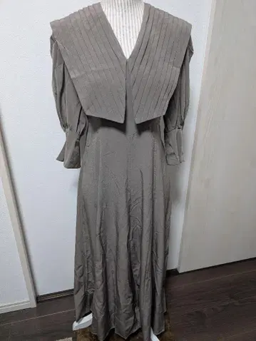 SNIDEL 세일러 카라 롱 원피스