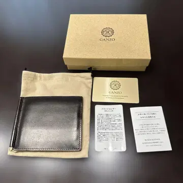 GANZO(간조) THIN BRIDLE(얇은 브라이들) 머니 클립