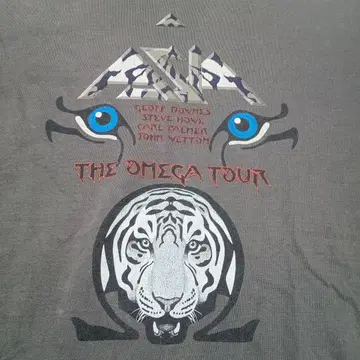 ASIA THE OMEGA TOUR 티셔츠 XL