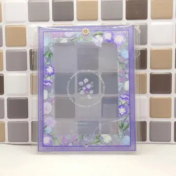 후쿠야 fanfancy 아크릴 프레임 보타니컬 아트 퍼플