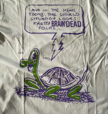BRAIN DEAD 반팔 티셔츠