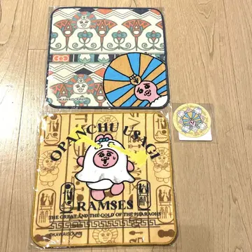 람세스 대왕전 빤쮸토끼 타월 손수건 스티커