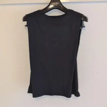 UNITED ARROWS 턱 슬리브리스 컷 티셔츠 네이비 FREE 일본제