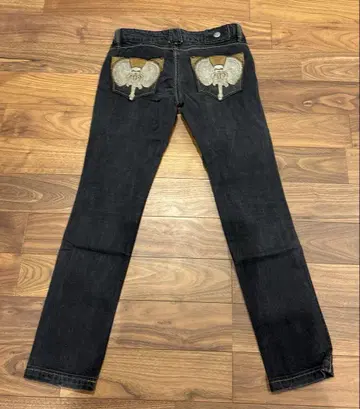 ANTIK DENIM 앤티크 데님 사이즈 27 백 포켓 자수