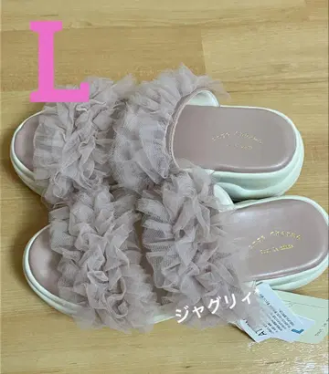 시마무라 츠지 노조미 샌들 핑크 L