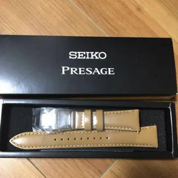 새상품 SEIKO 프레자주 가죽 벨트 20mm 정품 가죽 밴드