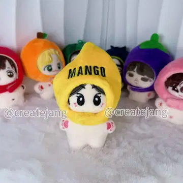 ENHYPEN 정원 10cm 봉제 인형 의류 모자 망고