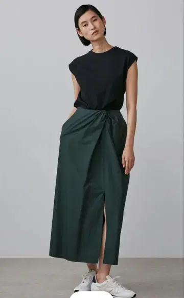 YLEVE FINX COTTON WEATHER 스커트 그린 사이즈 1