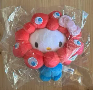 간사이 엑스포 밉밉 산리오 변신 봉제 인형 헬로키티 카나비라 포함