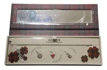 GUESS DAILY CHIC 팔찌 실버 925 참 포함