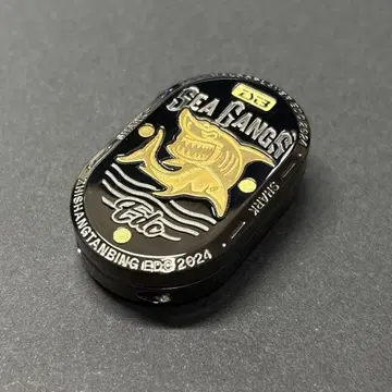 레어 BLACK 피젯 토이 슬라이더 Shark EDC 금속 fidget