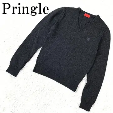 Pringle 프링글 V넥 니트 그레이 S B8070