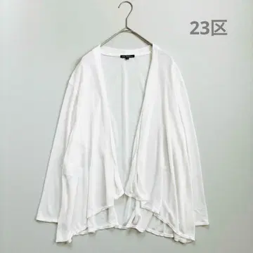 23구 레이온 큐프라 샤인 플라이 가디건