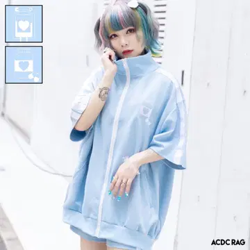 acdc rag 저리 서브컬쳐 천사계 패션