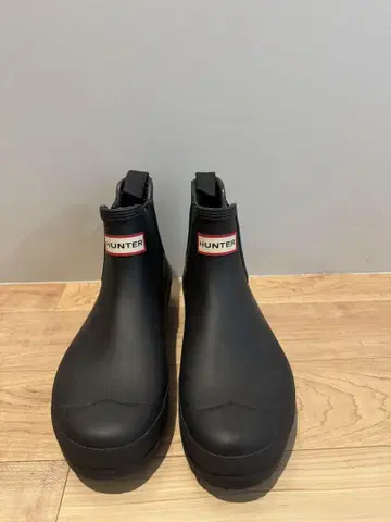 헌터 레인부츠 숏 24cm