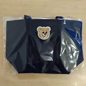 페이러 와펜 토트백 미사용 새상품 올드 테디 네이비