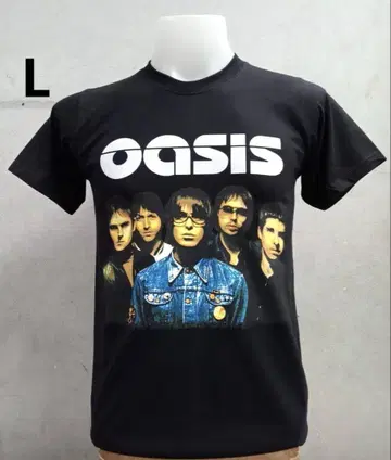 새상품 oasis 오아시스 밴딩 티셔츠 L 사이즈 밴딩 티셔츠
