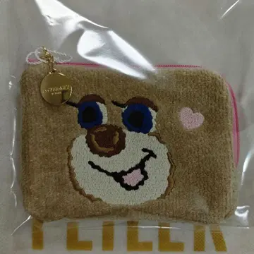 페이러 드업 테디 걸 파우치 L자형 미사용 새상품