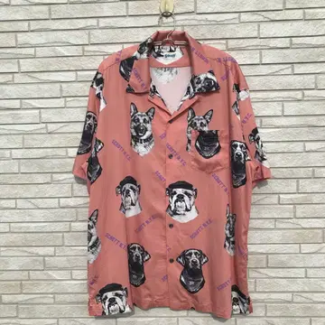 Schott 셔츠 XL 핑크 개