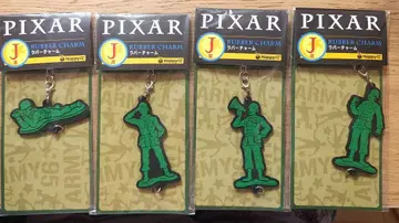 Happy 복권 / PIXAR 2025 J상 러버 참 아미 4종
