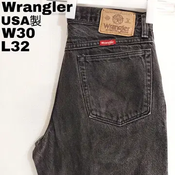 랭글러 W30 블랙 데님 하의 90년대 USA제 블랙 13506