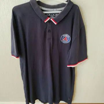 PARIS SAINT-GERMAIN 피케 셔츠 네이비