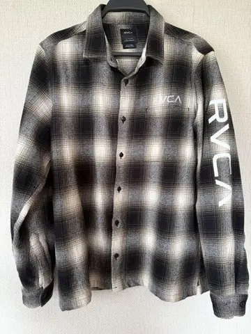 RVCA 체크 무늬 플란넬 셔츠