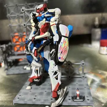 HG 지크 액스 전체 페인팅 1/144