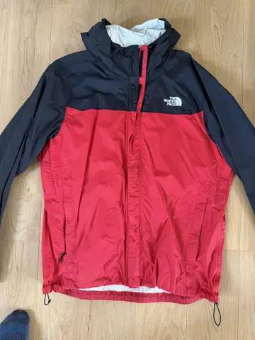 The North Face 나일론 자켓 레드/블랙
