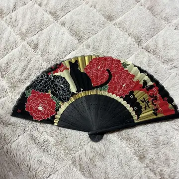 96 고양이 부채
