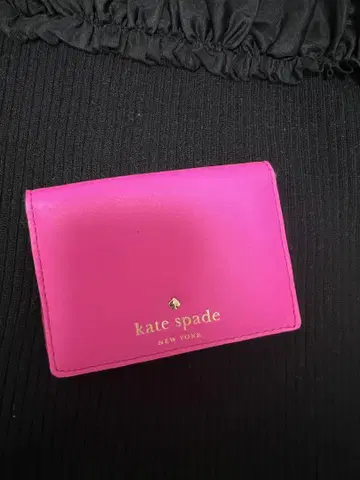 kate spade 패스 케이스 핑크 오렌지