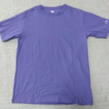 챔피온 퍼플 티셔츠 X-LARGE