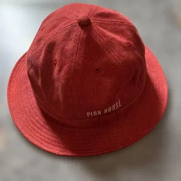 PINK HOUSE 빨간색 버킷 햇