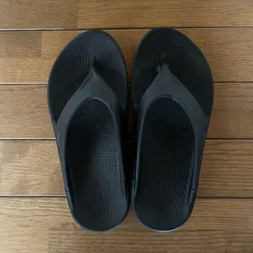 OOFOS OOriginal 우포스 샌들 블랙 39