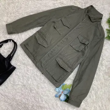 빈티지 저널 스탠다드 밀리터리 자켓 그린 손세탁 M