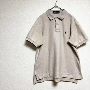 Ralph Lauren 베이지 폴로 셔츠 반팔