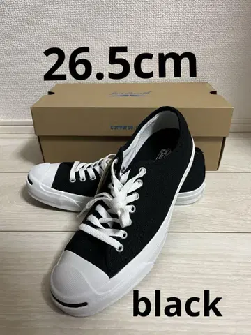 새상품 박스 있음 Jack Purcell 블랙 26.5cm US8