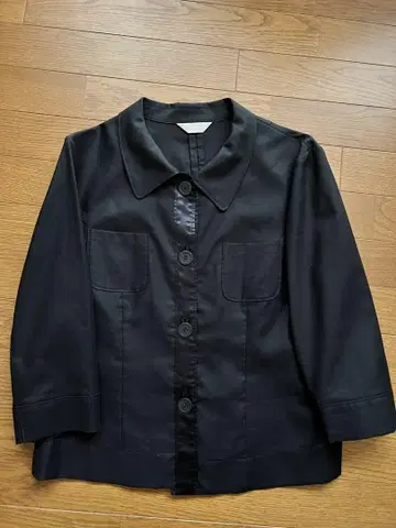 코르디아 셔츠 자켓 블랙
