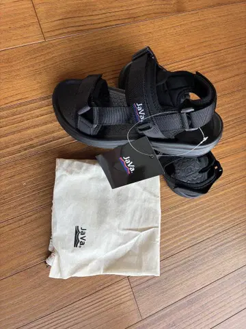 Java 블랙 스포츠 샌들 25.0cm