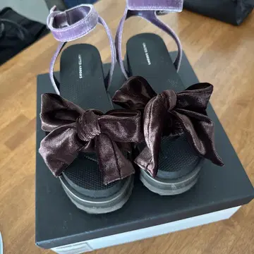 유나이티드 애로우즈 United Arrows 리본 포함 샌들 24cm