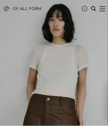 OAF ALL FARM TANK DOCKING TEE 크림