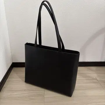 해시태그 토트백 블랙