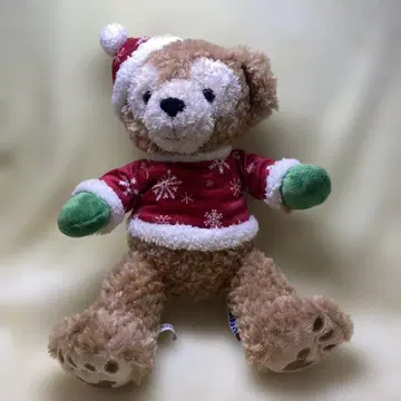 크리스마스 닷피 봉제 인형 산타 모자 포함