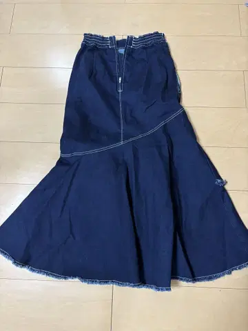 AZUL by moussy 머메이드 데님 스커트