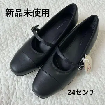 fuwaraku 스트랩이 달린 플랫 슈즈