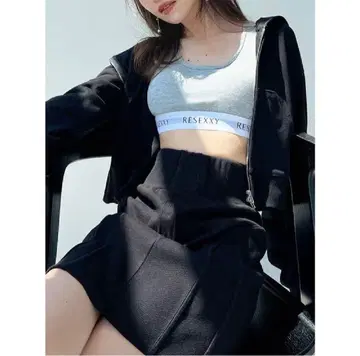 리젝시 RESEXXY 스커트 블랙 검정