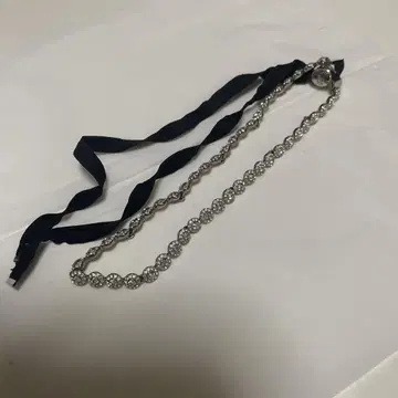 스와로브스키 초커 머리띠
